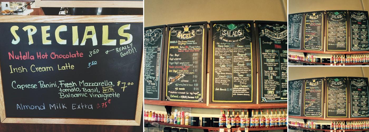 Café Blue Door Menu