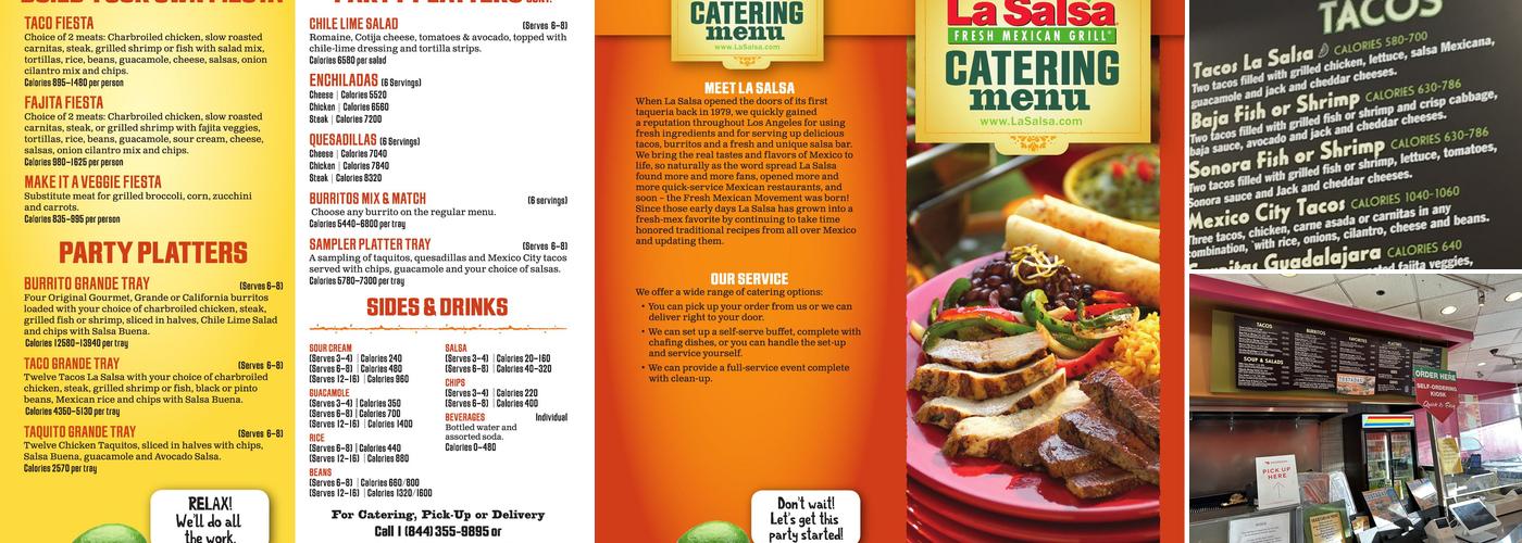 La Salsa Menu