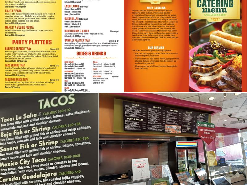 La Salsa Menu