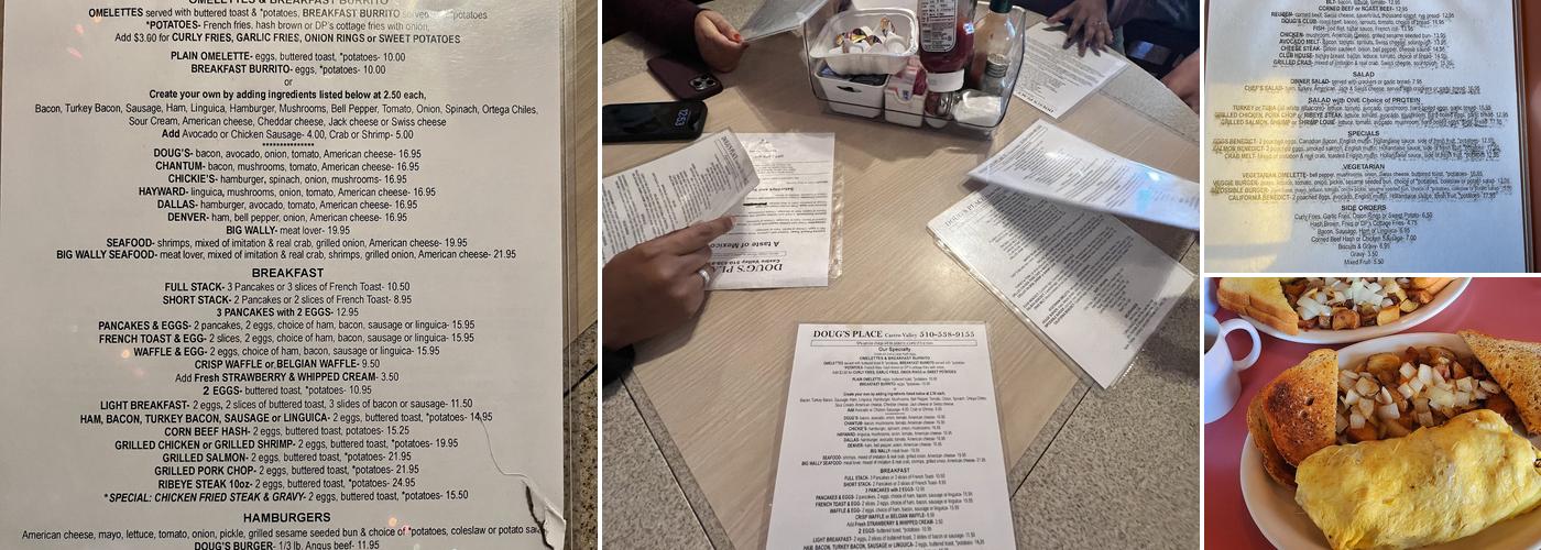 Doug's Place Menu