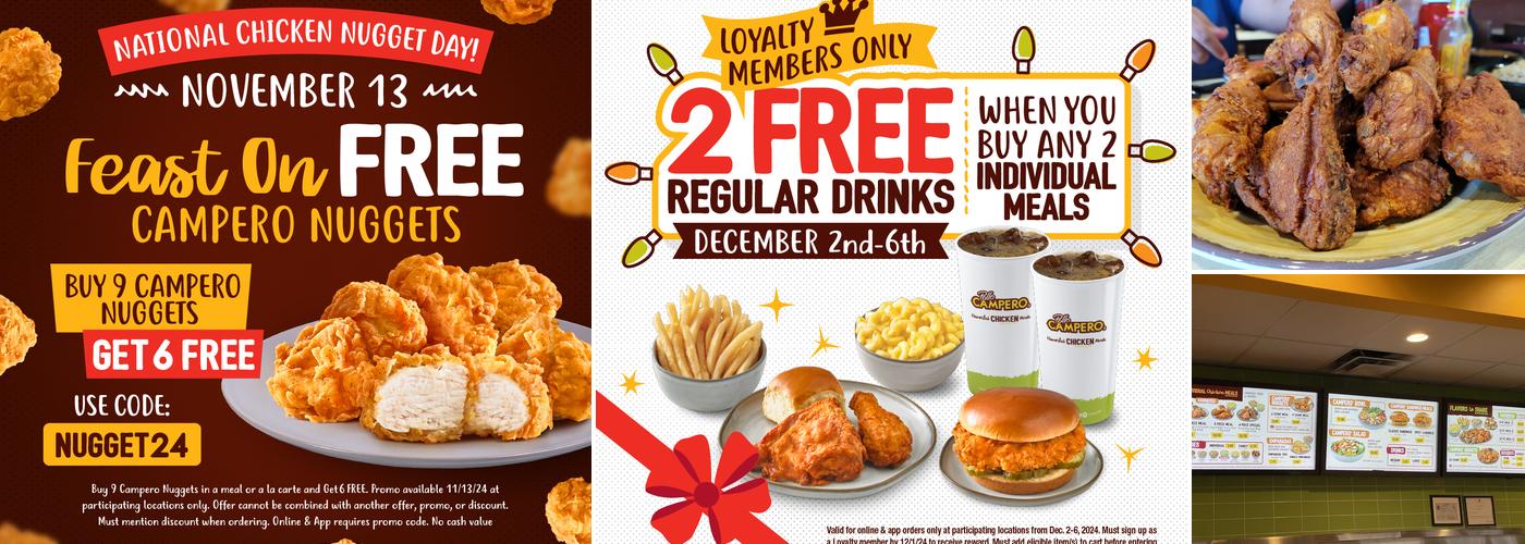Pollo Campero Menu
