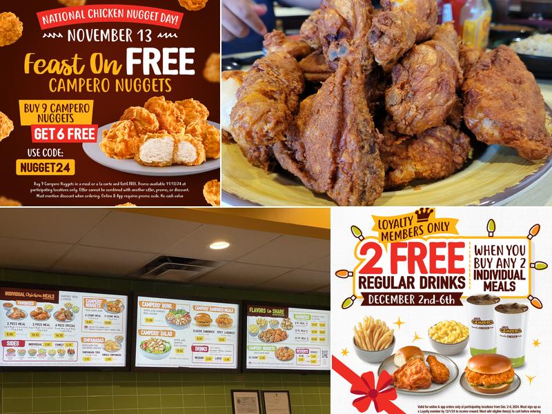 Pollo Campero Menu