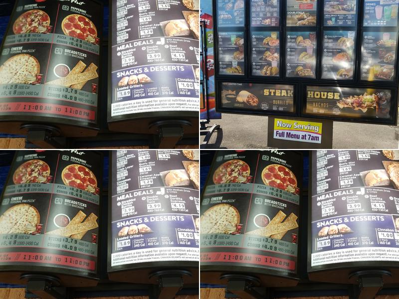 Taco Bell Menu