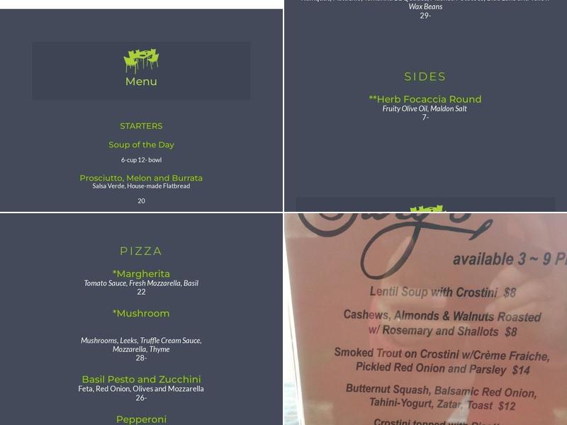Babette Menu