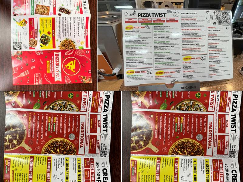 Chicago's Pizza With A Twist Menu
