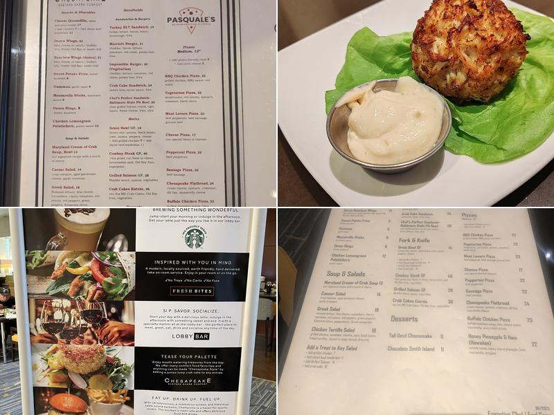Chesapeake Menu