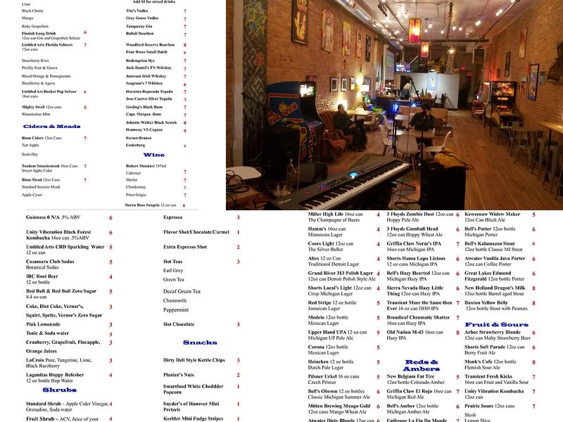 Ziggy's Menu