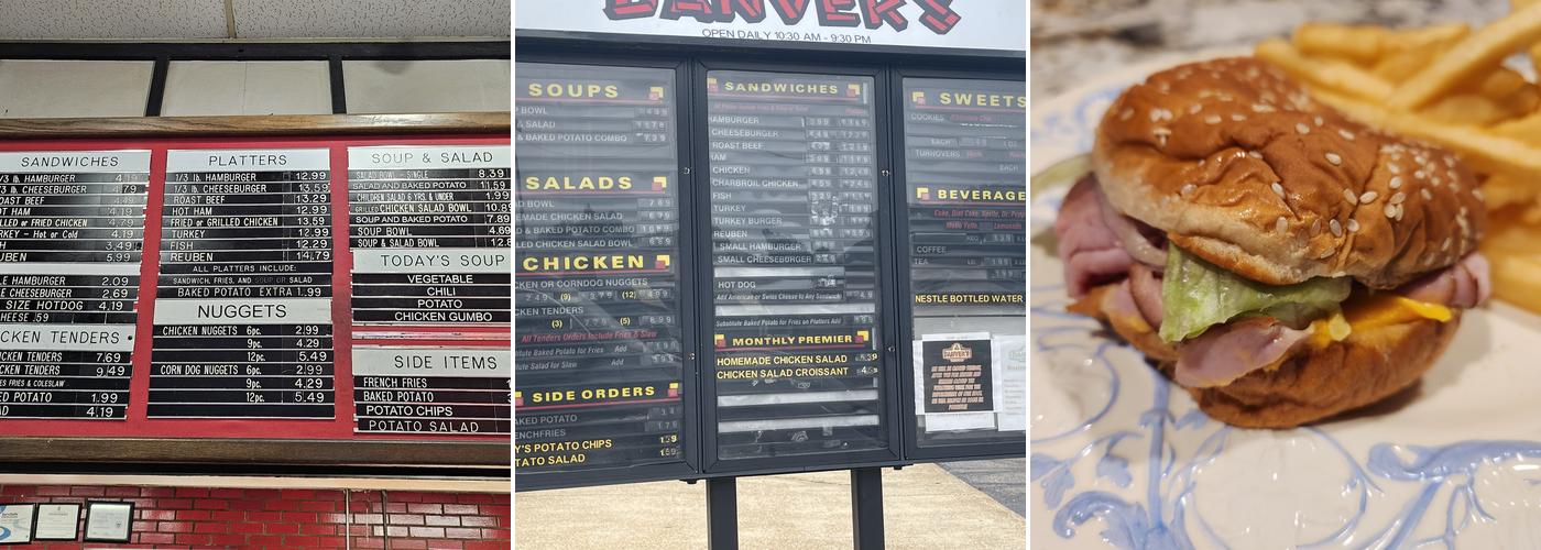 Danver's Menu