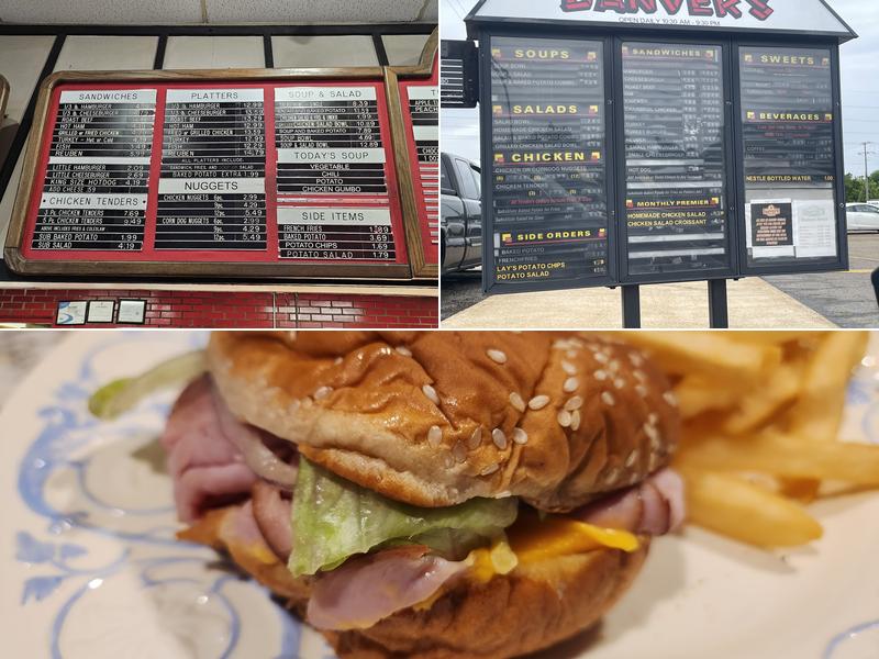 Danver's Menu