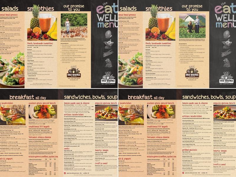 The Works Café Menu