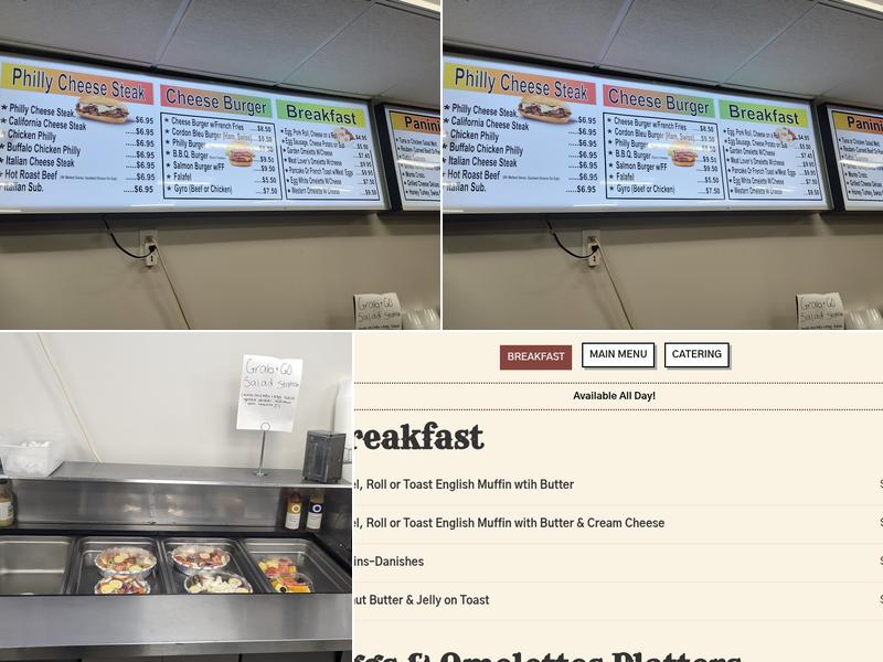 Cafe 105 Menu