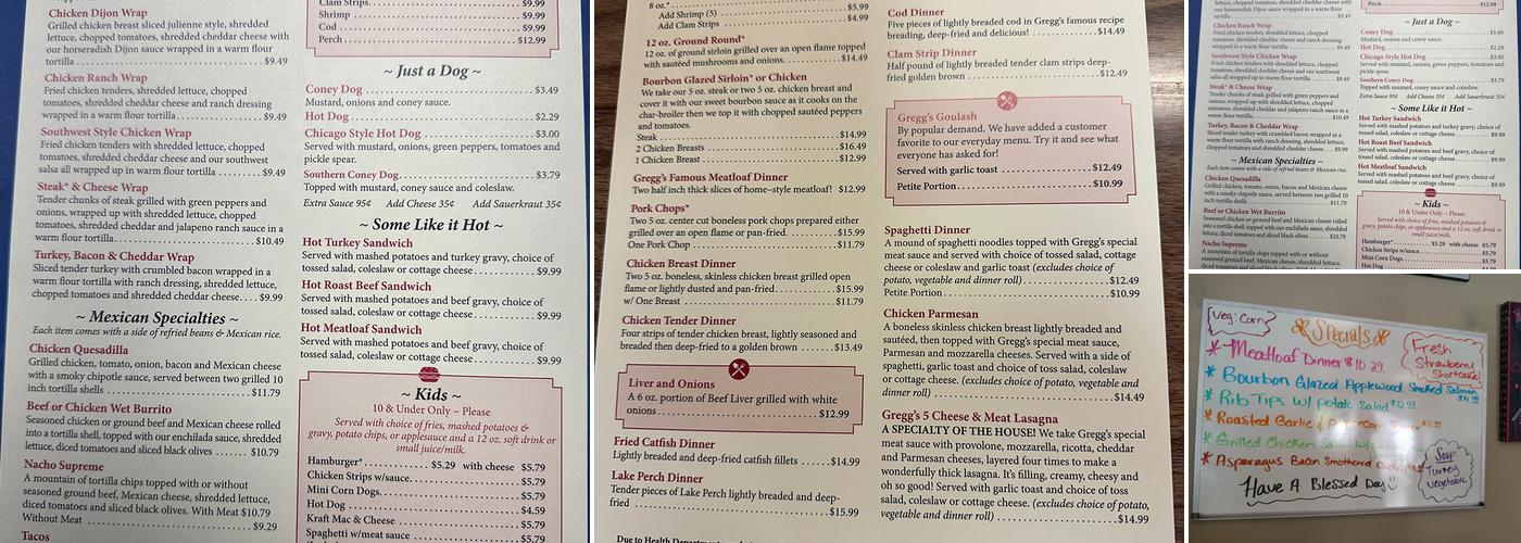 Coney Island Cafe & Grill Menu
