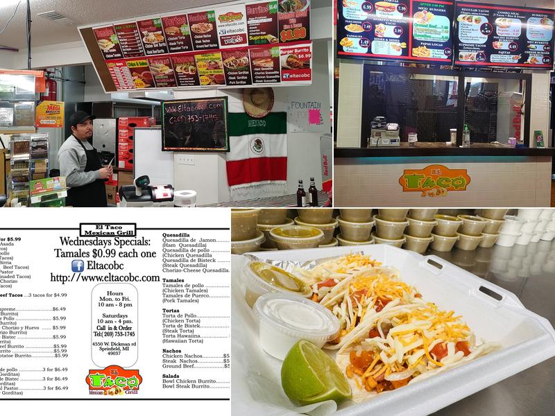El Taco Menu