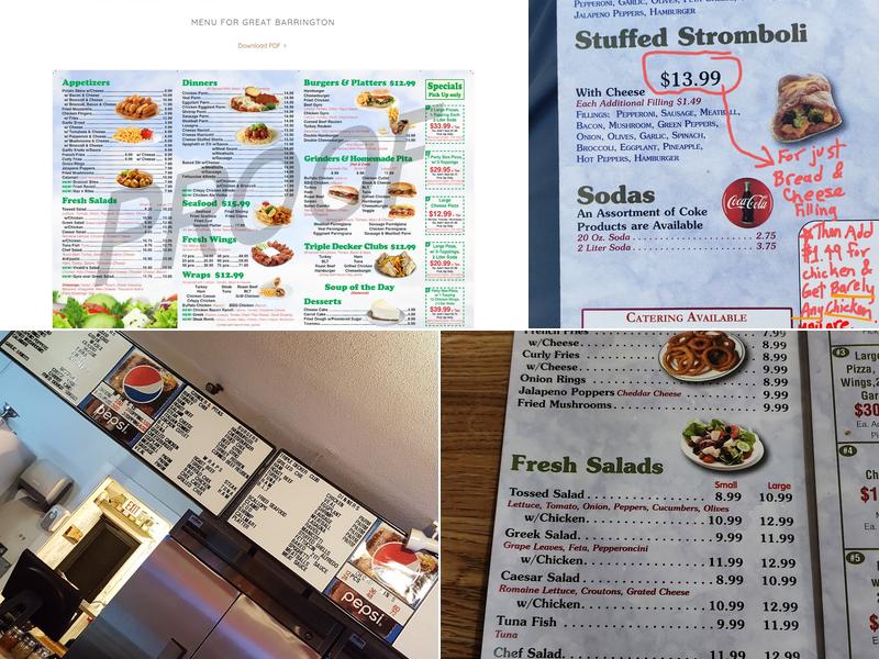 Vivaldi's Pizzeria Menu