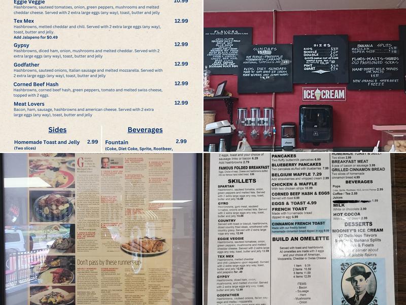 Fuzzy's Restaurant Menu