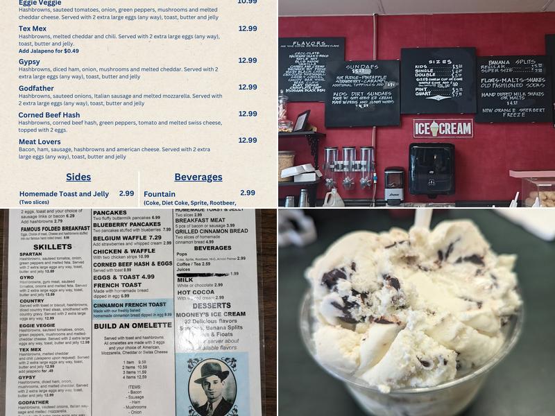 Fuzzy's Restaurant Menu