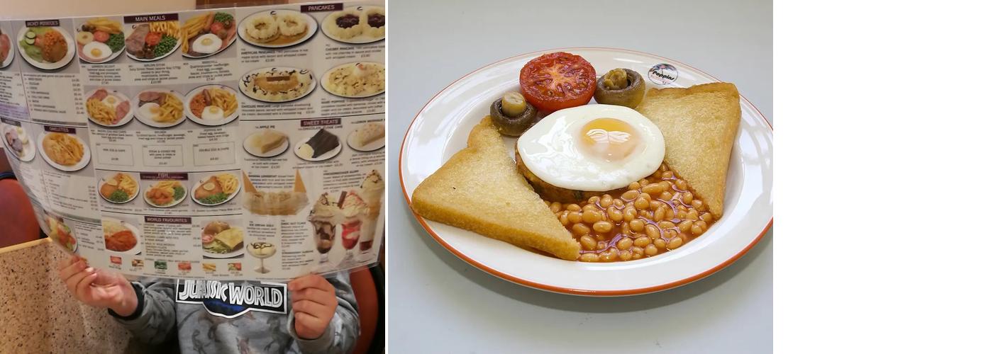 Poppins Petersfield Menu