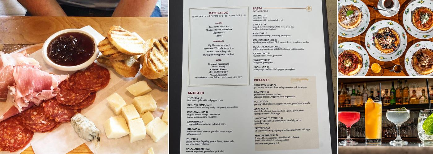 Osteria Morini Menu