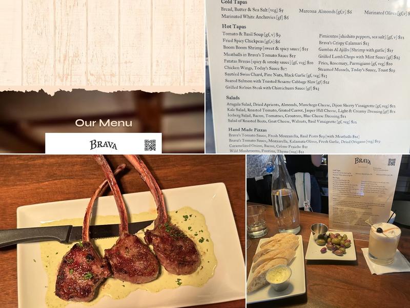 Brava Menu
