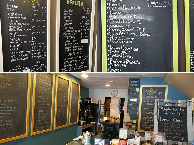 Stockbridge Coffee & Tea Menu