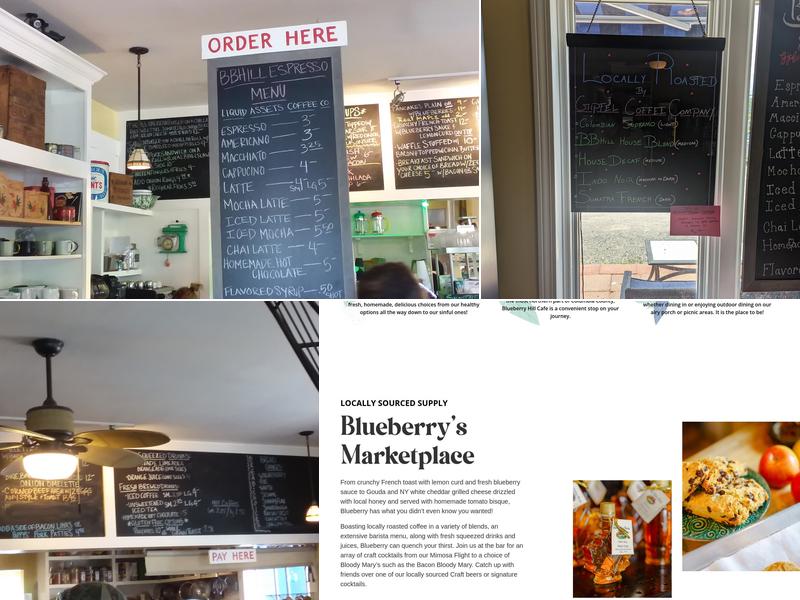 Blueberry Hill Market Cafe Menu