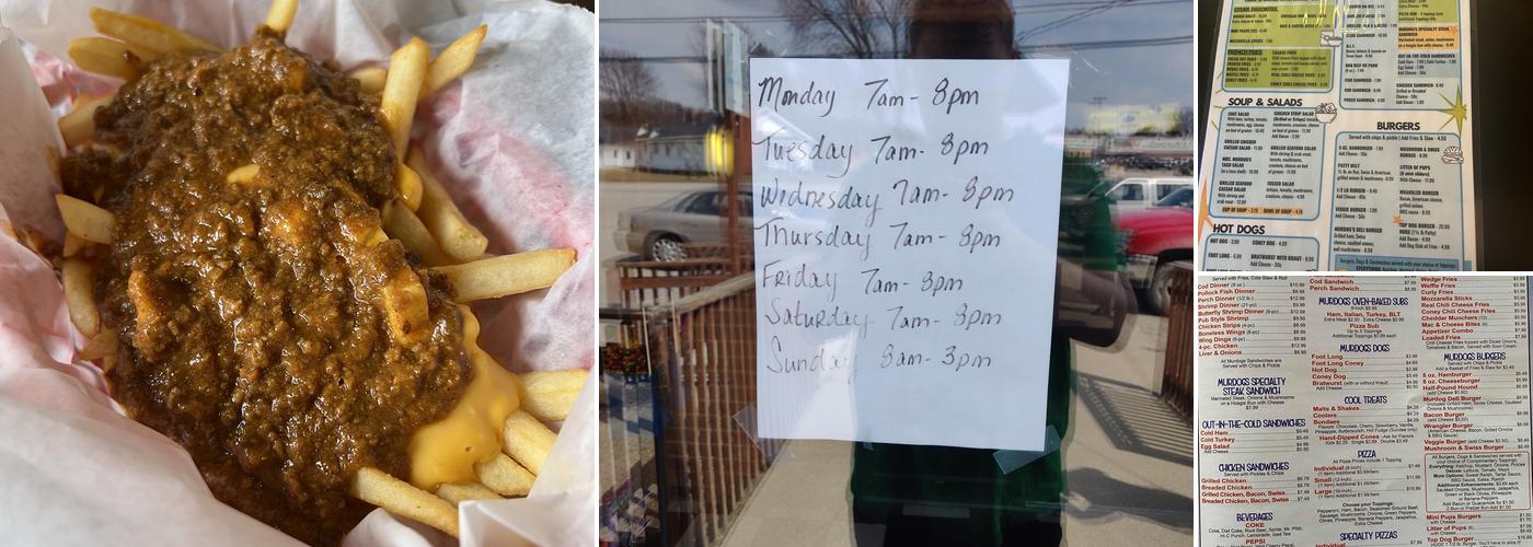 Murdogs Diner & Drive-In Menu
