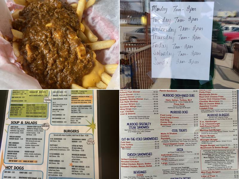 Murdogs Diner & Drive-In Menu
