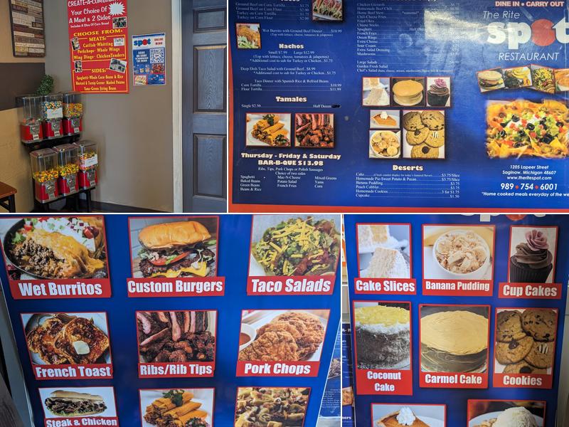 Rite Spot Menu
