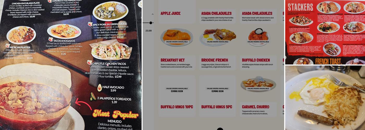 Loaded Cafe - Long Beach Menu