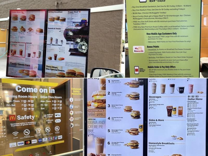 McDonald's Menu