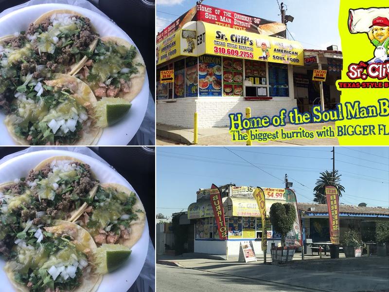 Sr. Cliff's Texas Style Burritos