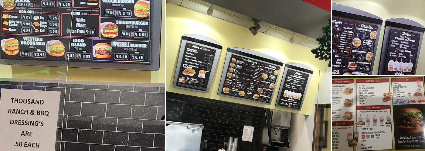 Fatburger Menu