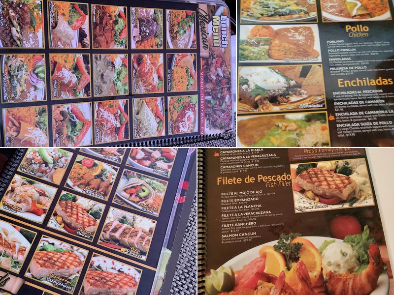 El Pescador Bar & Grill Menu