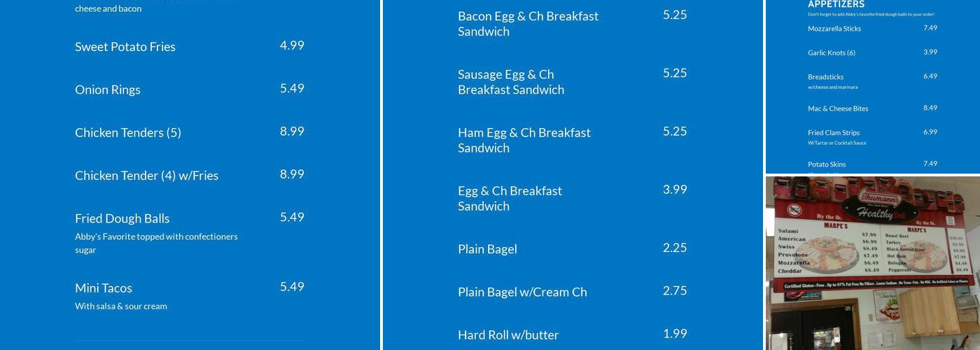 Marpe Country Store LLC Menu