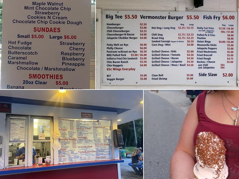 THE FREEZ Menu