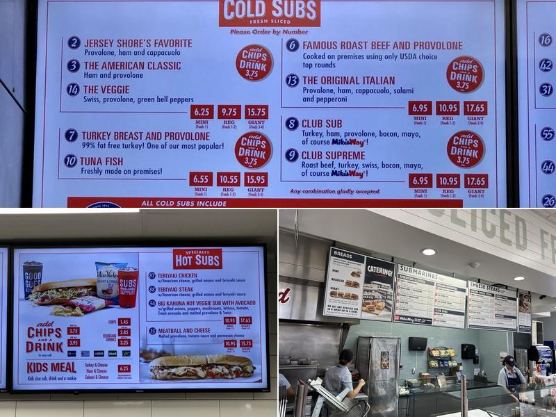 Jersey Mike's Subs Menu