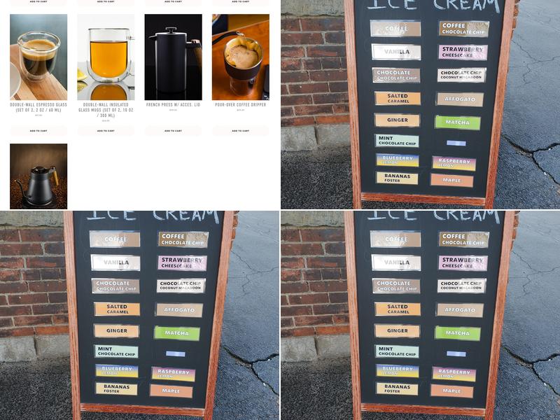 Tunnel City Coffee Menu