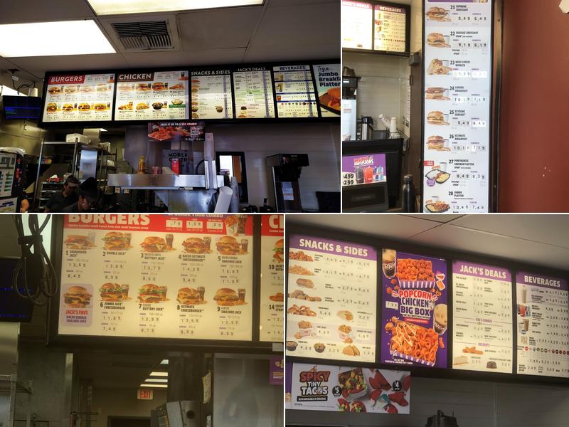 Jack In The Box Menu