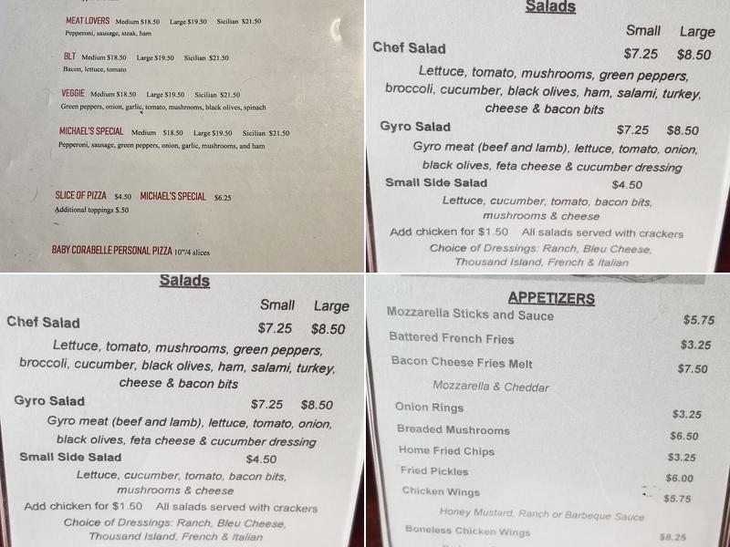 Michael's Menu