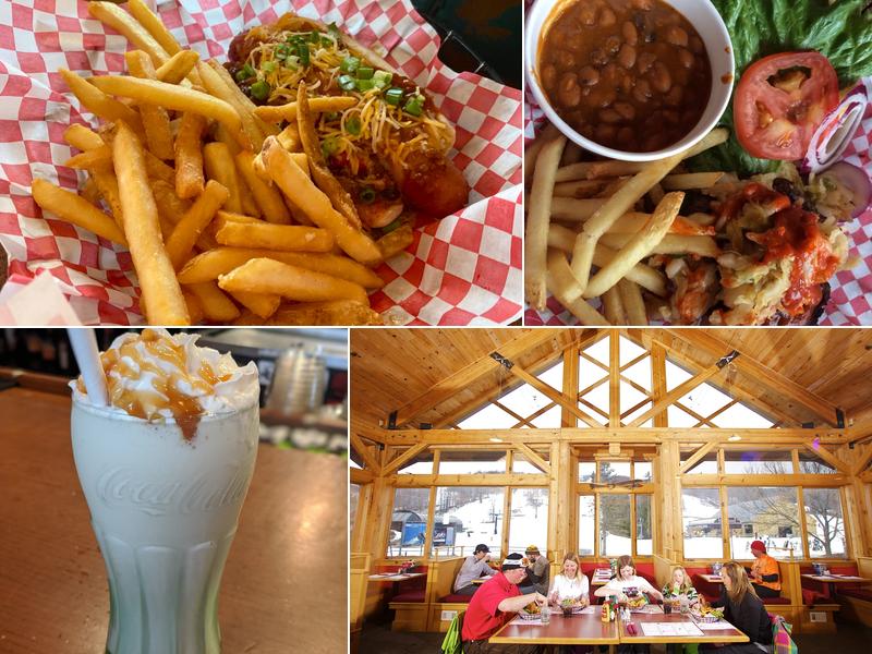 1900' Burger Base Lodge, Mt Snow