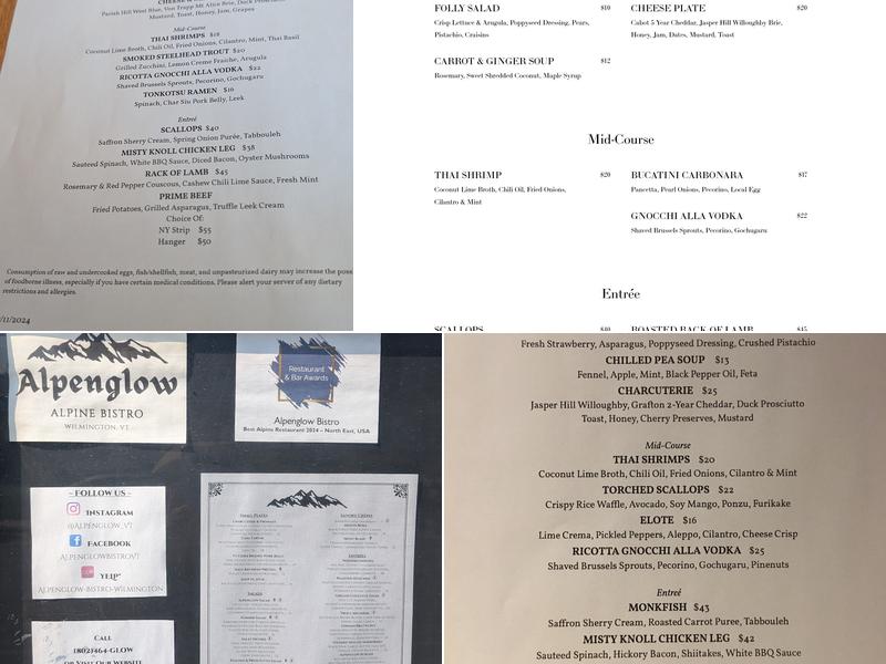 Folly Menu