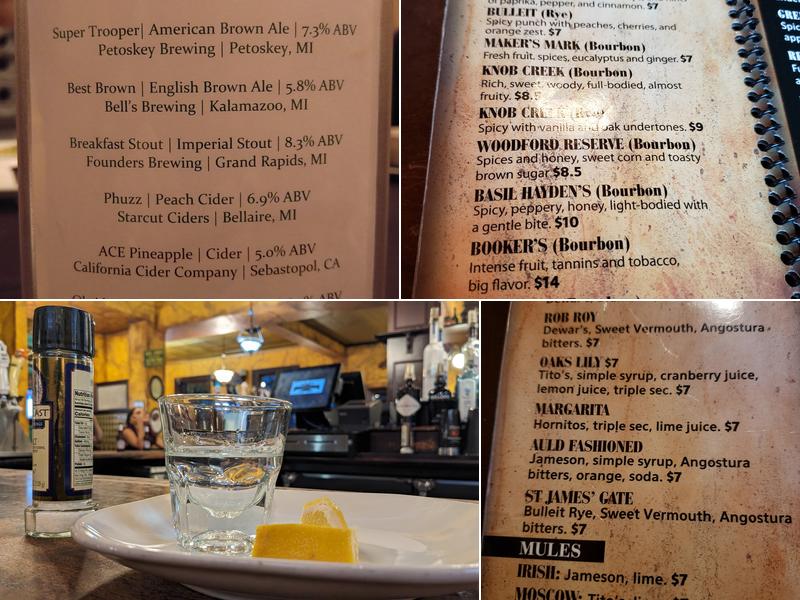 Dublin Square Menu