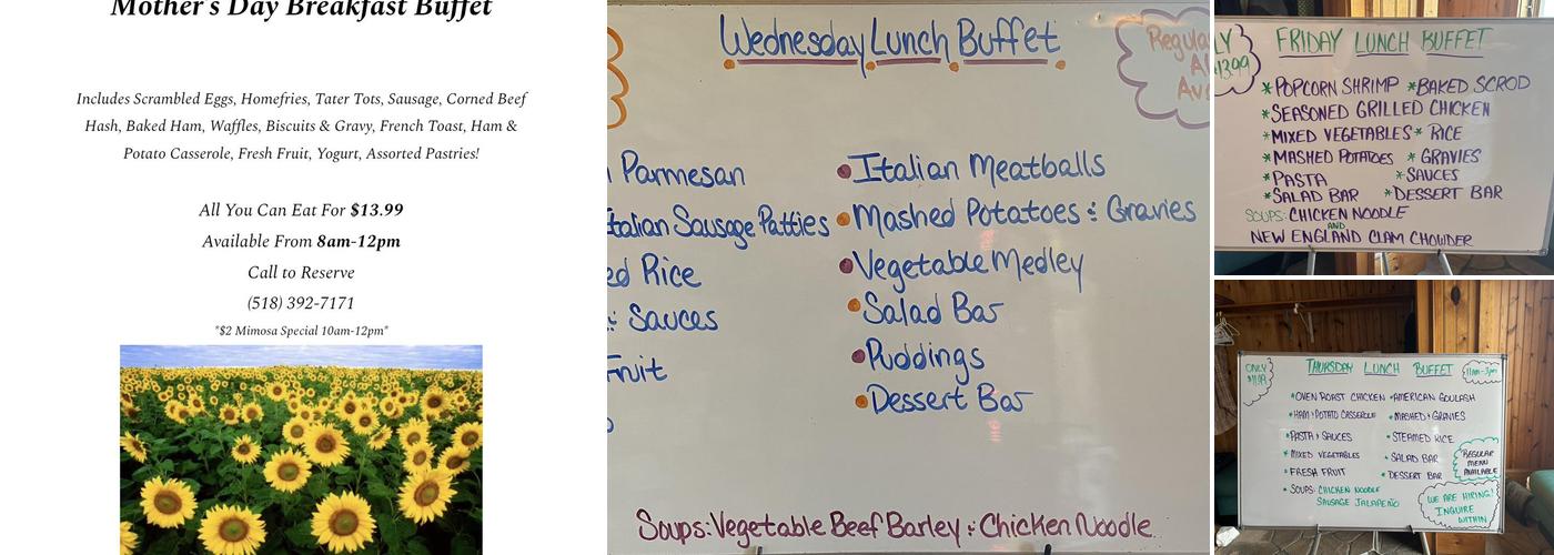 White Stone Cafe Menu