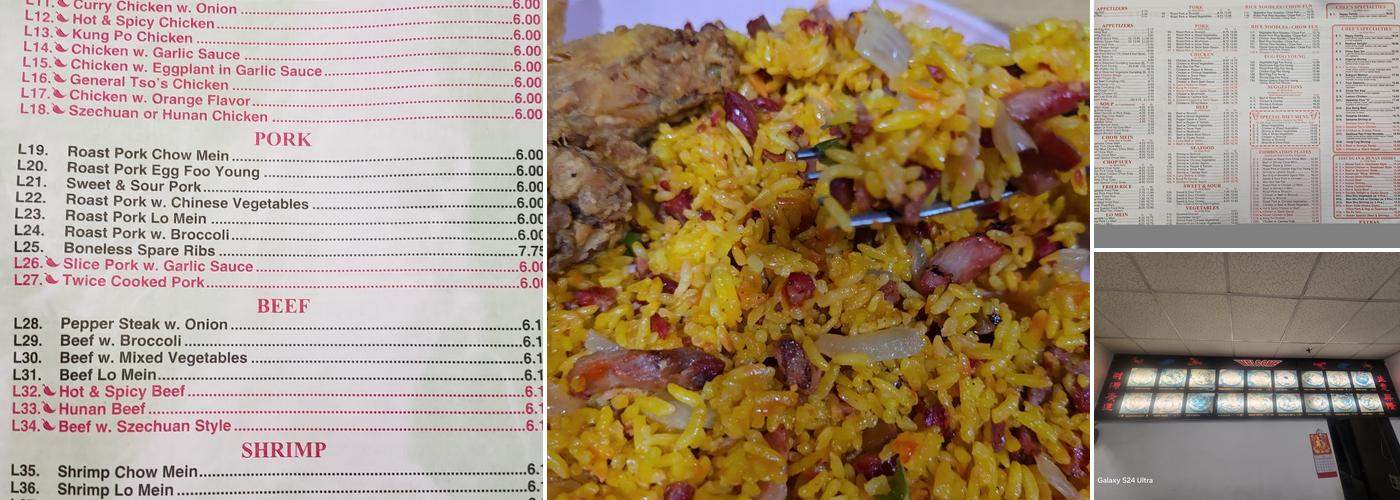 China King Menu