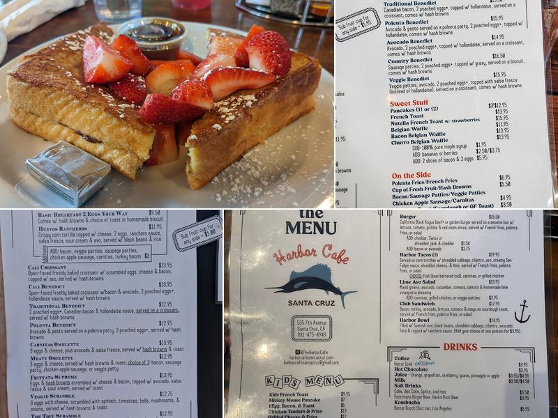 Harbor Café Menu