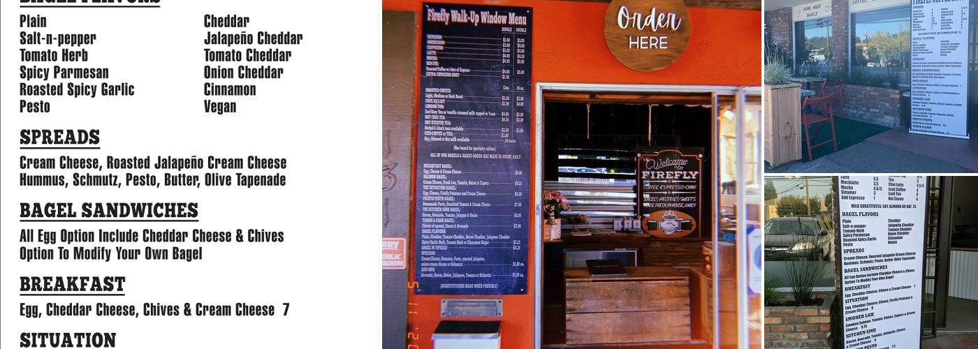 FireFly Coffee House Menu