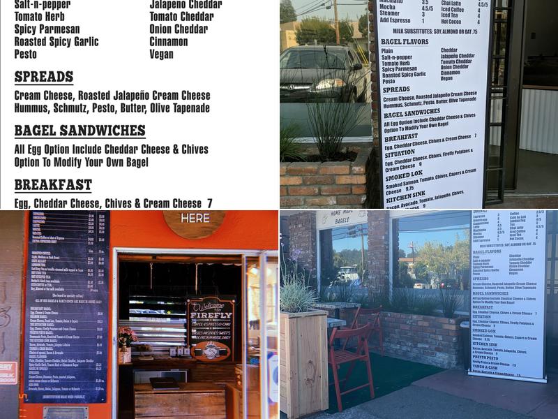 FireFly Coffee House Menu