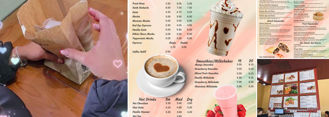 Big E Cafe Menu