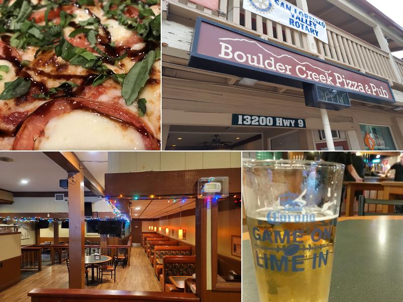 Boulder Creek Pizza & Pub 13200-b Central Ave, Boulder Creek