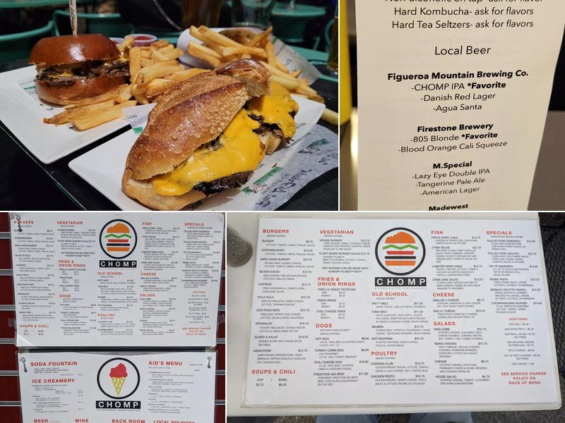 Chomp Menu